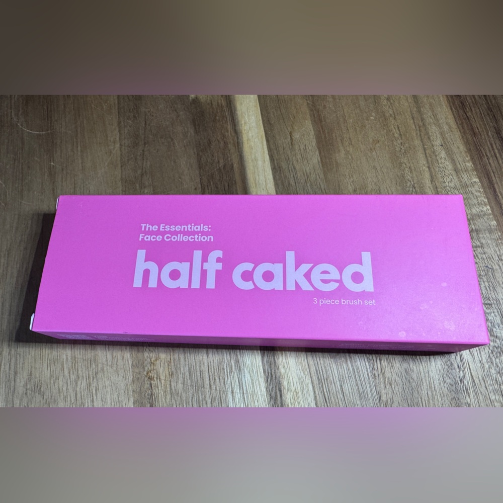 Half Caked The Essentials: Face Collection - 3 Piece Brush Set